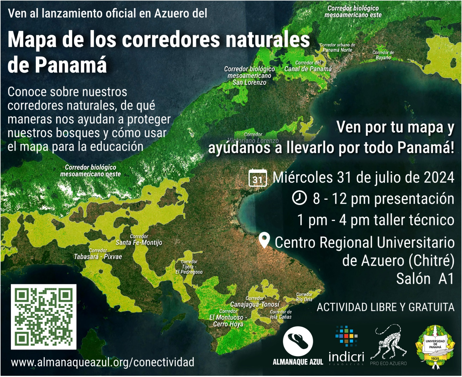 Invitación Taller MAPA CORREDORES NATURALES